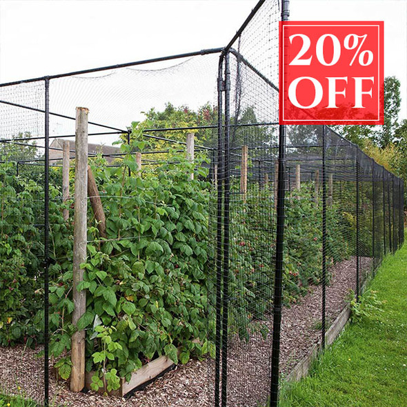 Agriframes Superior Matt Black Fruit Cage